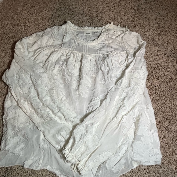 White Wilfred Lourdes Blouse - Picture 2 of 5